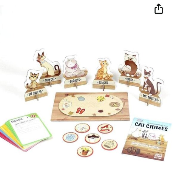 Think Fun Cat Crimes Brain Game - Picture 3 of 9